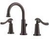 Price Pfister Ashfield T49-YP0Z Oil Rubbed Bronze 8-15" Widespread Bath Faucet with Pop-Up & Lever Handles