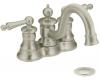 ShowHouse by Moen Waterhill CAS412BN Brushed Nickel Two-Handle Bathroom Faucet