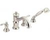 ShowHouse by Moen Waterhill S213NL Nickel Roman Tub Faucet with Hand Shower & Lever Handles