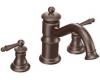 ShowHouse by Moen Waterhill S214ORB Oil Rubbed Bronze Roman Tub Faucet with Lever Handles