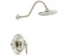 ShowHouse by Moen Waterhill S312BN Brushed Nickel Posi-Temp Pressure Balancing Shower with Lever Handle