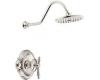 ShowHouse by Moen Waterhill S313NL Nickel Moentrol Pressure Balance Trim Kit with Lever Handle
