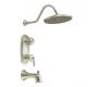 ShowHouse by Moen Waterhill S318BN Brushed Nickel ExactTemp Thermostatic Pressure Balance Tub & Shower with