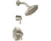 ShowHouse by Moen Felicity S3412BN Brushed Nickel ExactTemp Shower Faucet with Lever Handles