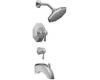 ShowHouse by Moen Felicity S3416 Chrome ExactTemp Tub & Shower Faucet with Lever Handles
