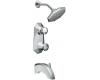 ShowHouse by Moen Felicity S348 Chrome ExactTemp Thermostatic Pressure Balance Tub & Shower with Knob Handle