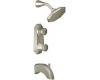 ShowHouse by Moen Felicity S348BN Brushed Nickel ExactTemp Thermostatic Pressure Balance Tub & Shower with K