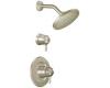 ShowHouse by Moen Solace S3712BN Brushed Nickel ExactTemp Shower Faucet with Lever Handle