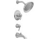 ShowHouse by Moen Savvy S398 Chrome ExactTemp Tub & Shower Faucet with Lever Handles