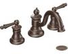 ShowHouse by Moen Waterhill S418ORB Oil Rubbed Bronze 8-16" Widespread Faucet with Pop-Up & Lever Handles