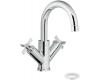 ShowHouse by Moen Solace S4711 Chrome Single Mount Bath Faucet with Cross Handles & Pop-Up
