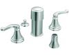 ShowHouse by Moen Savvy S495 Chrome 6-16" Bidet Faucet with Lever Handles
