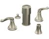 ShowHouse by Moen Savvy S495BN Brushed Nickel 6-16" Bidet Faucet with Lever Handles