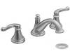ShowHouse by Moen Savvy S497 Chrome 8-16" Widespread Faucet with Pop-Up & Lever Handles