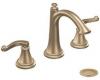 ShowHouse by Moen Savvy S498BB Brushed Bronze 8-16" Widespread Faucet with Pop-Up & Lever Handles