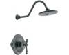 ShowHouse by Moen Waterhill TS313WR Wrought Iron Moentrol Pressure Balance Trim Kit with Lever Handle