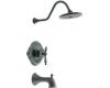 ShowHouse by Moen Waterhill TS315WR Wrought Iron Moentrol Pressure Balancing Tub & Shower with Lever Handle