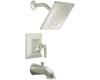 ShowHouse by Moen Divine TS354BN Brushed Nickel Posi-Temp Pressure Balancing Tub & Shower Faucet with Lever Handle