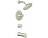 ShowHouse by Moen Solace TS3716BN Brushed Nickel ExactTemp Tub & Shower Faucet with Lever Handle