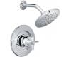 Moen TS377 Solace Chrome Posi-Temp Pressure Balancing Shower with Cross Handles