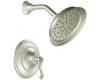 ShowHouse by Moen Savvy TS392BN Brushed Nickel Posi-Temp Pressure Balancing Shower with Lever Handle