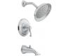 ShowHouse by Moen Savvy TS394 Chrome Posi-Temp Pressure Balancing Tub & Shower Faucet with Lever Handle