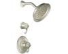 ShowHouse by Moen Savvy TS396BN Brushed Nickel ExactTemp Shower Faucet with Lever Handles