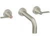 ShowHouse by Moen Solace TS476BN Brushed Nickel Wall Mount Vessel with Lever Handles