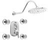 ShowHouse by Moen Waterhill TS511 Chrome Moentrol Vertical Spa Set