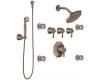 ShowHouse by Moen Felicity TS546ORB Oil Rubbed Bronze ExactTemp 3/4" Vertical Spa Set
