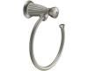 ShowHouse by Moen Tres Chic YB7786AN Antique Nickel Towel Ring