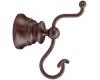 ShowHouse by Moen Waterhill YB9803ORB Oil Rubbed Bronze Pivoting Double Robe Hook