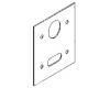Sloan 0305151PK Part - EL151 CP PLATE 2 GANG 4 1/2 SQUARE ETCH Sloan 0305151PK Part - EL151 CP PLATE 2 GANG 4 1/2 SQUARE ETCH