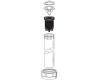 Sloan 5323006 Part - V500AA CP VAC. BRKR. 1 1/4 X 9 Sloan 5323006 Part - V500AA CP VAC. BRKR. 1 1/4 X 9