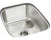 Sterling 11449 Springdale Undercounter Single-Basin Secondary Sink, 16" X 20-1/4"