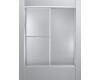 Sterling 5970-46S Silver with Pebbled Glass Texture Deluxe Bypass Shower Door 