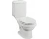 Sterling 402021-0 White 12" Rough-in Round-Front Toilet Bowl