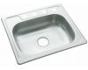 Sterling 14631-3 Middleton Stainless Steel Self-Rimming Single-Basin Kitchen Sink with Three-hole Faucet Punching