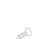 Sterling 1056868-A Part - SCREW- 6-20 CR FLAT HD CS SRD TAP