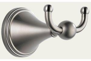 Brizo 69535-BN Traditional Brushed Nickel Double Robe Hook