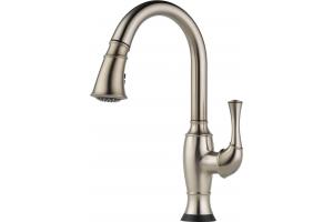 Brizo 64003LF-SS Talo Brilliance Stainless Single Handle Pull-Down Kitchen Faucet