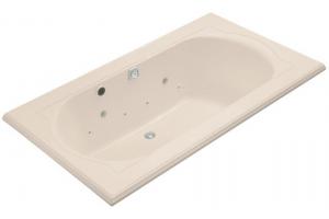 Kohler Memoirs K-1418-CT-55 Innocent Blush 6\' Whirlpool Bath Tub with Relax Experience