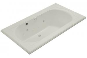 Kohler Memoirs K-1418-CT-95 Ice Grey 6\' Whirlpool Bath Tub with Relax Experience