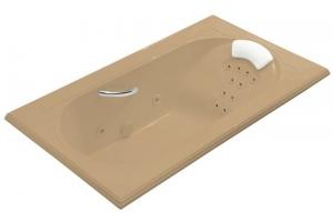 Kohler Memoirs K-1418-M-33 Mexican Sand 6\' Whirlpool Bath Tub with Massage Experience
