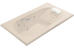 Kohler Memoirs K-1418-V-55 Innocent Blush 6\' Whirlpool Bath Tub with Spa/Massage Experience