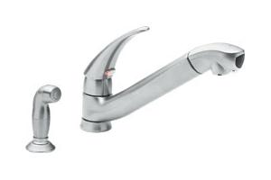 Moen 7037sl Puretouch Classic Stainless Filtering Faucet With Side