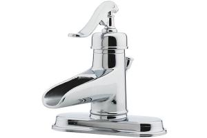 Price Pfister Ashfield 42-YP0C Polished Chrome Single Lever Bath Faucet with Pop-Up