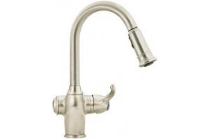 Showhouse By Moen Woodmere S728sl Stainless Single Lever Pull Out